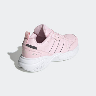 阿迪达斯官方 adidas STRUTTER 女子跑步鞋EG6225 粉色/灰色 39(240mm)