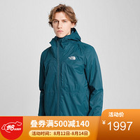 TheNorthFace北面三合一冲锋衣外套男户外防水保暖上新|4NCL TB5/蓝色 L