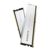GIGABYTE 技嘉 DDR4 3200MHz 台式机内存 马甲条 白色 64GB 32GB*2