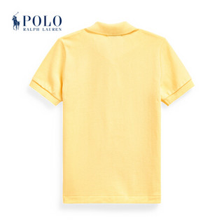 Ralph Lauren/拉夫劳伦男童 2020年春季网布Polo衫33624 700-黄色 5