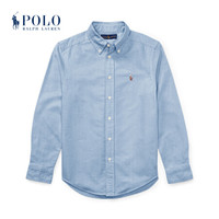 Ralph Lauren/拉夫劳伦男童 2020年秋季长袖衬衫33959 400-蓝色 L