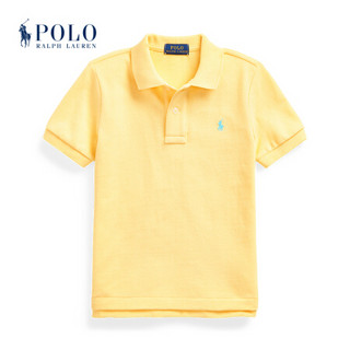 Ralph Lauren/拉夫劳伦男童 2020年春季网布Polo衫33624 700-黄色 5