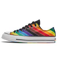 CONVERSE 匡威 Pride Chuck 1970s 中性休闲运动鞋 167756C 彩虹 37