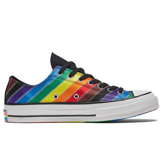 CONVERSE 匡威 Pride Chuck 1970s 中性休闲运动鞋 167756C 彩虹 37