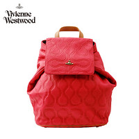 VIVIENNE WESTWOOD薇薇安威斯特伍德 奢侈品包包西太后双肩背包   VW13838SQS01C1  珊瑚色