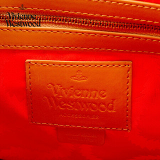 VIVIENNE WESTWOOD薇薇安威斯特伍德 奢侈品包包西太后双肩背包   VW13838SQS01C1  珊瑚色