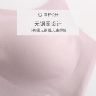 SCHIESSER/舒雅女士无痕背心式内衣文胸胸罩E0/16996B 黑色7900 XL