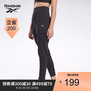 Reebok锐步 运动健身YOGA PANT女子长裤 FQ4988 FQ4988_黑色/白色 A/L