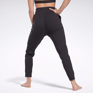 Reebok锐步 运动健身YOGA PANT女子长裤 FQ4988 FQ4988_黑色/白色 A/L
