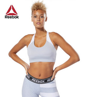 Reebok锐步WOR MS PAD女子健身训练BRA运动内衣FRO77 DU4754_浅灰色 A/XL