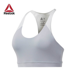 Reebok锐步WOR MS PAD女子健身训练BRA运动内衣FRO77 DU4754_浅灰色 A/XL