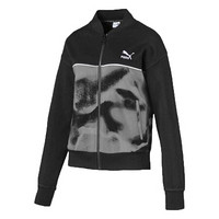 PUMA 彪马 女子 生活系列 Cloud Pack Track Jacket T 针织外套 596350 01 黑色 L码