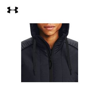 安德玛官方UA Sportstyle女子连帽运动夹克Under Armour1355839 黑色001 XS