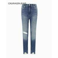 CK JEANS 2020春夏 女装高腰紧身版牛仔裤CKJ010 J213399 1BJ-牛仔蓝 28