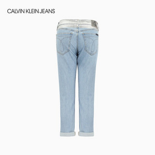 CK JEANS 2020秋冬 女装中腰男友版牛仔裤CK JEANS061 J214669 1AA-浅蓝色 25