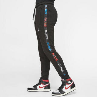 耐克Nike Jordan 男裤运动裤休闲裤抓绒长裤BQ8348 Blk/Hyper Cobalt M