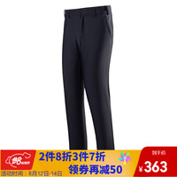 诺诗兰秋冬户外女士舒适防风保暖风雪长裤 经典素色百搭软壳裤 GF082617 深藏青色 M