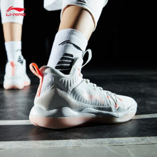 lining李宁利刃男子篮球鞋abaq0591白色42