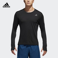 阿迪达斯官网adidas OWN THE RUN LS男装跑步运动圆领套头长袖T恤DQ2576 如图 XL