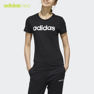 阿迪达斯官网adidas neo W CE T女装休闲运动短袖T恤EI4724 如图 M