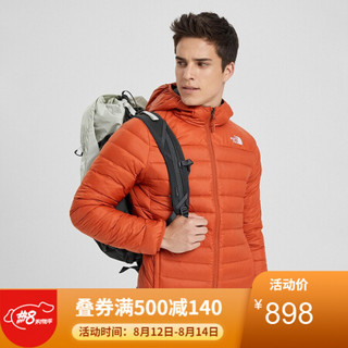 TheNorthFace北面保暖防泼水羽绒服男户外|3KTE BDN/红色 S