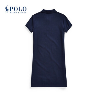 Ralph Lauren/拉夫劳伦女童 2020年春季网布Polo连衣裙33497 400-蓝色 S