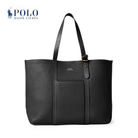 【七夕礼物】Ralph Lauren/拉夫劳伦女配 2020年秋季托特包中号50921 001-黑色 ONE