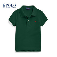 Ralph Lauren/拉夫劳伦女童 2020年夏季网布Polo衫33704 300-绿色 3/3T