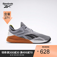 Reebok锐步 运动健身  Nano X 男子低帮训练鞋EF7291 EF7291_黑色/白色 41