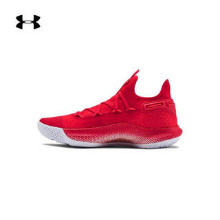 安德玛官方UA 库里Team Curry 6男子篮球鞋Under Armour3022893 红色605 43