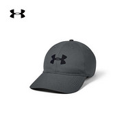 安德玛官方UA Baseline男子运动帽Under Armour1351409 灰色012 均码