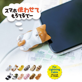 日本elecom数据线保护套 苹果充电线保护ipad充电器保护线7plus8/X/XS通用防断 太空大猩猩款