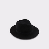 ALDO/奥尔多男士盆帽渔夫帽平檐时尚礼帽纯色12654339 Black M/L
