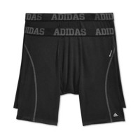 ADidas阿迪达斯男士运动健身打球打底裤五分裤短裤2744772 Black / Black L