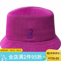 Kangol袋鼠帽子女平顶渔夫帽遮阳帽盆帽春夏K3299HT-1 Azalea L