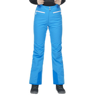 RUNNING RIVER 极限 女式防水透气保暖修身双板专业款滑雪裤O6453 绿色521 S/36