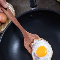达乐丰木铲子锅铲不粘锅专用家用炒菜铲子耐高温饭勺炒勺汤勺厨具 乌檀木整木平铲 MC018