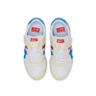 Onitsuka Tiger鬼塚虎 时尚粘扣中童鞋 SERRANO PS 1184A086-100 白色 27