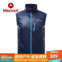 marmot/土拨鼠20春夏运动防风防泼水轻薄神衣马甲男户外smzdm 北极蓝2975 M 欧码偏大