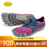 Vibram公路跑步五指鞋女 夏季户外健身运动鞋透气耐磨跑步鞋V-RUN 20W7002/紫蓝色 新款 40