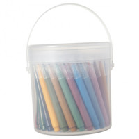無印良品 MUJI 水性彩色笔套装 学生文具 70色套装/全长约90mm