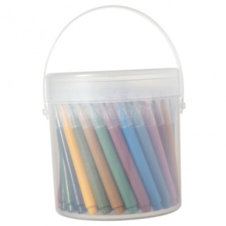 無印良品 MUJI 水性彩色笔套装 学生文具 70色套装/全长约90mm