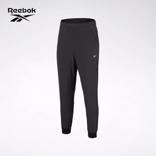 Reebok锐步 运动健身618 WOVEN PANT男子长裤 GN6696 GN6696_黑色 A/M