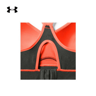 安德玛官方UA Armour女子含胸垫运动内衣—高强度Under Armour1311821 灰色010 38C