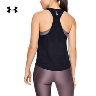 安德玛官方UA Streaker Racer女子运动背心Under Armour1326498 黑色001 M