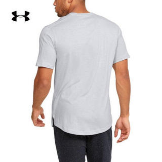 安德玛官方UA Sportstyle男子运动短袖T恤Under Armour1351572 灰色014 L