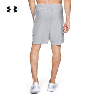 安德玛官方UA Woven Graphic男子运动短裤Under Armour1351670 灰色014 L