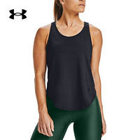 安德玛官方UA Armour Sport女子运动背心Under Armour1360354 黑色001 M