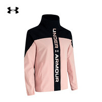 安德玛官方UA RECOVER CB女子梭织运动夹克Under Armour1360569 黑色001 L