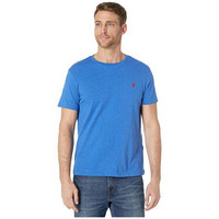 Ralph Lauren拉夫劳伦夏季时尚休闲短袖打底衫圆领修身T恤9213242 Blue 2XL